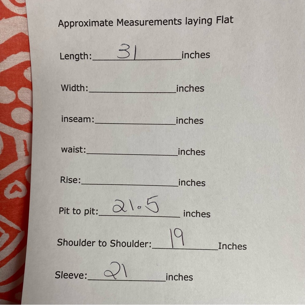 Lulu B Womans Blouse Woman's Shirt Sz Small Ladies Tunic Top w/two front Pockets - Picture 8 of 9